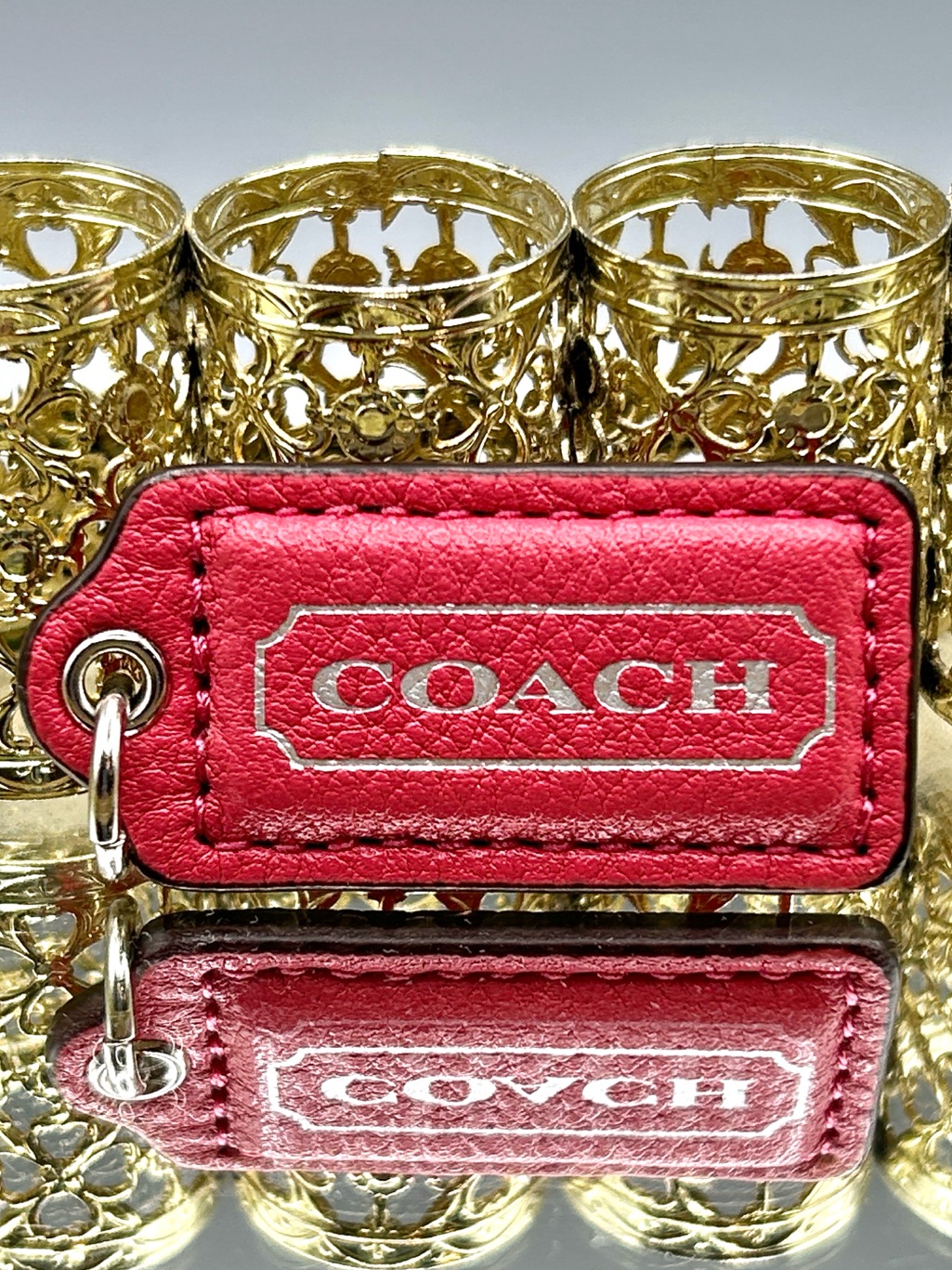 Coach Hang Tag